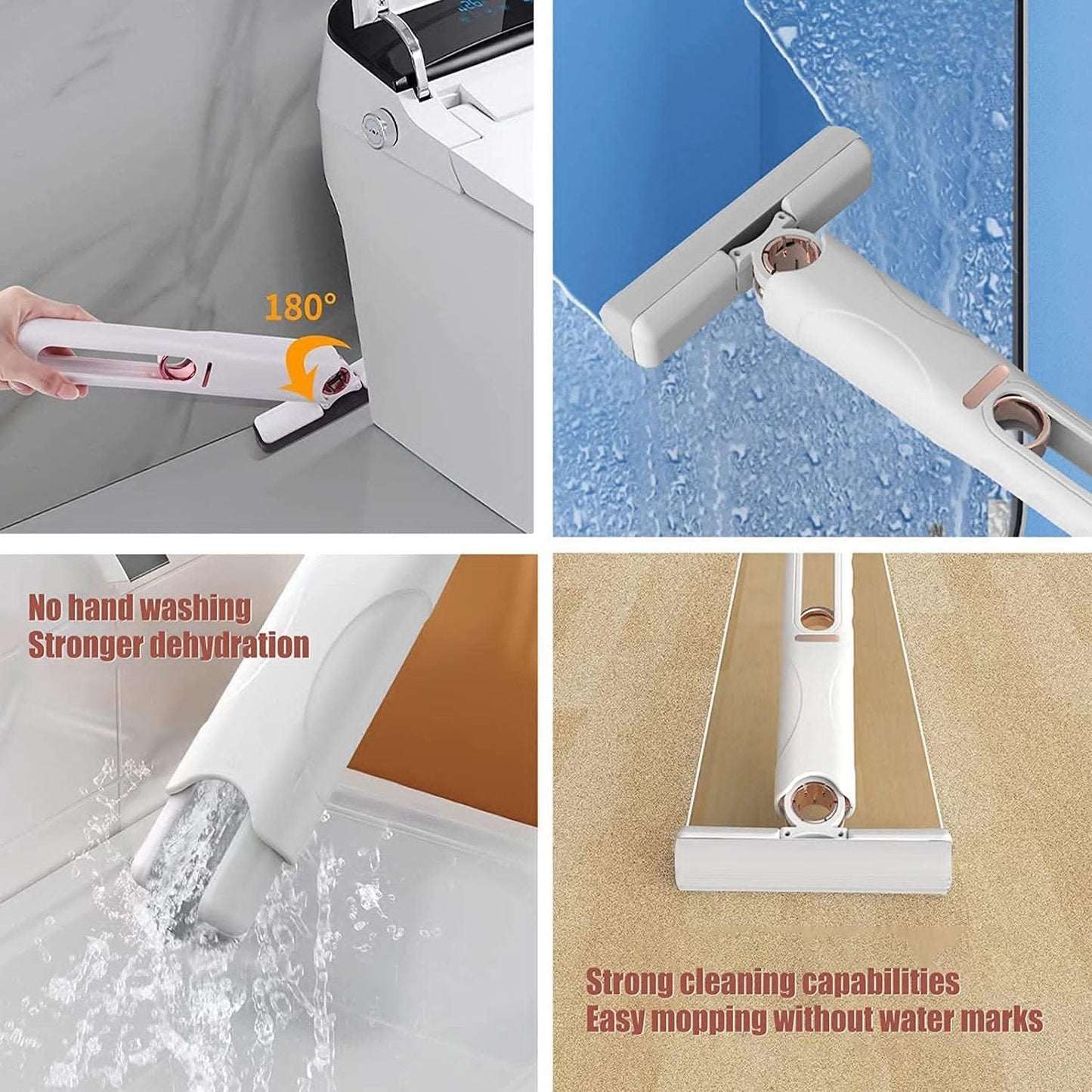 "QuickSwipe Mini Mop - Clean in Seconds, Chill for Hours"